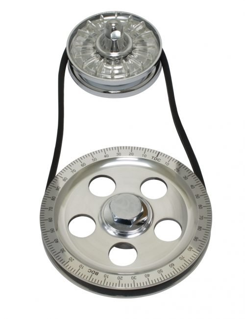 Standard Size Black Pulley Kit with Clear Cover