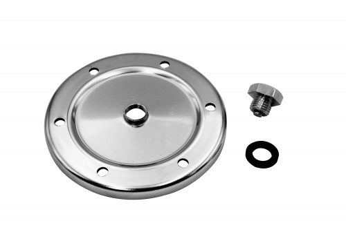 Oil Sump Plate Cover Chrome