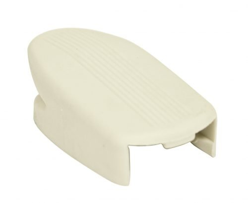 Coat Hooks, Type 1 68-77, White, Each OE# 113-857-637BW, 113-857-637BW*** SELL IN MULTIPLES OF 2***