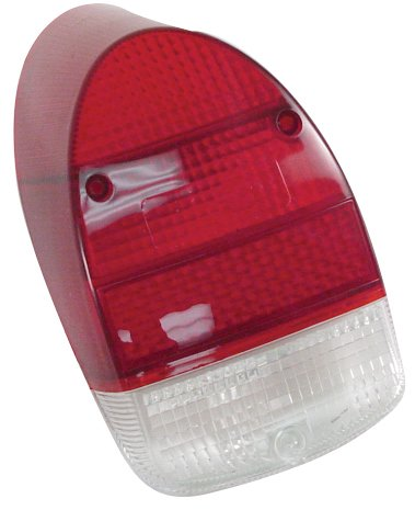 T/L Lens, Left & Right, 68-70, Red/White, Each 111-945-241J, 111-945-241J