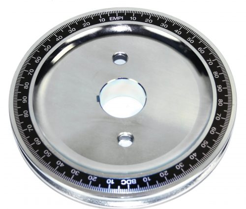 Billet Steel Pulley, Stock Installation