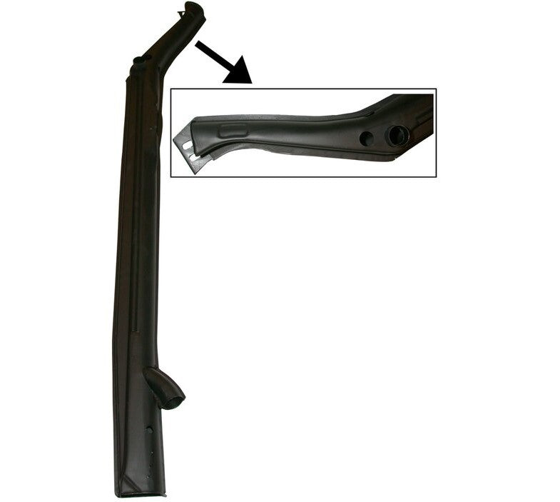 QUALITY HEATER CHANNEL - LEFT - SUPER BEETLE 71-79