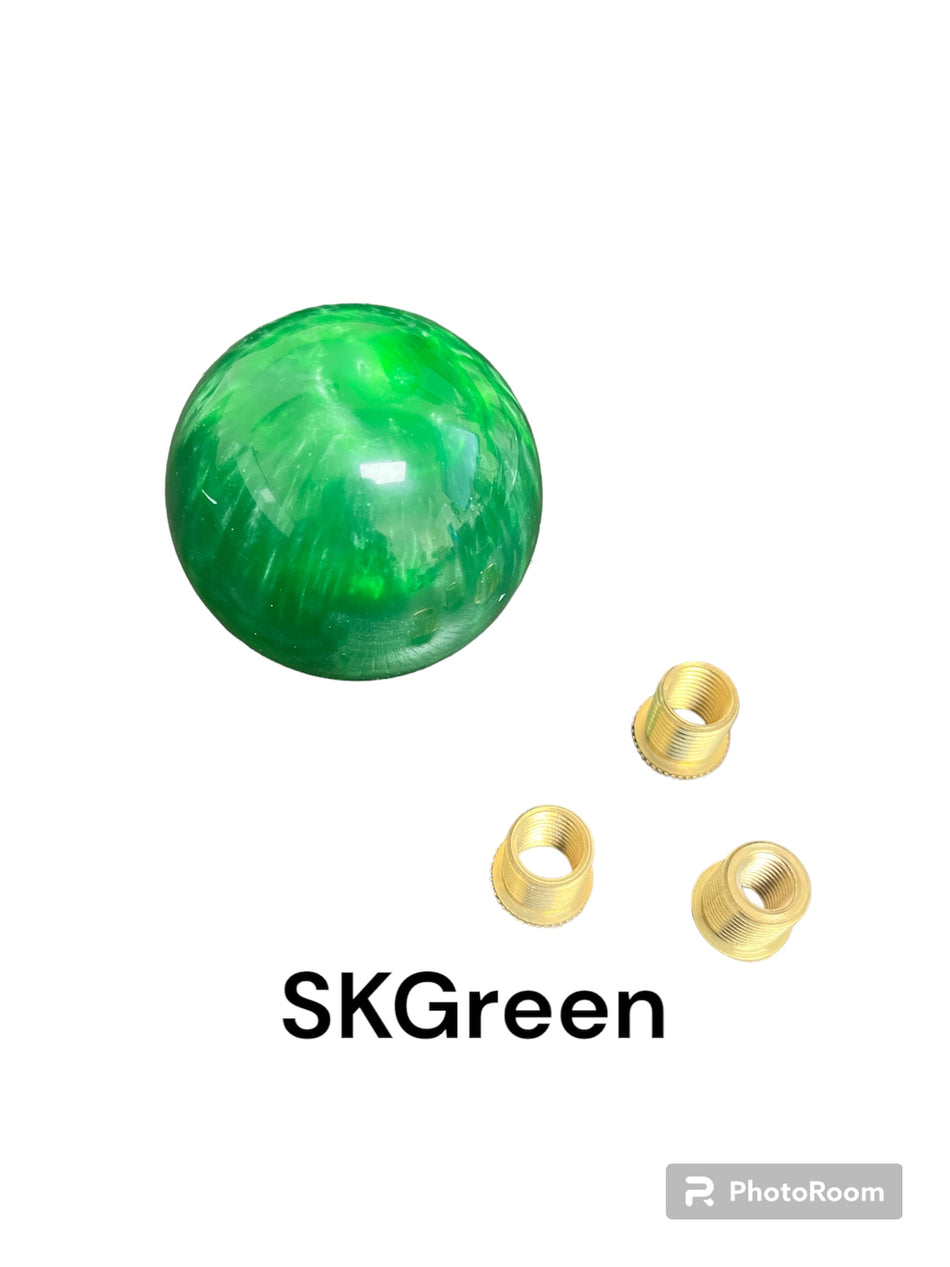 SHIFT KNOB - GREEN MARBLE