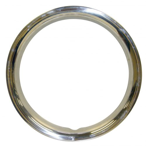 Stainless Steel Wheel Trim Rings, 14", Set of 4 (Boxed)