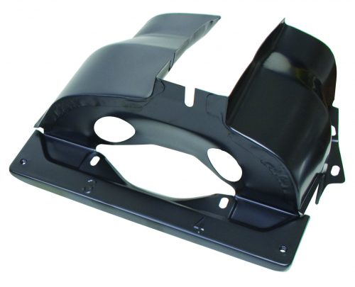 Dual Port Cylinder Shrouds, Black, Pair Bulk Pack, 5 Sets per Pack