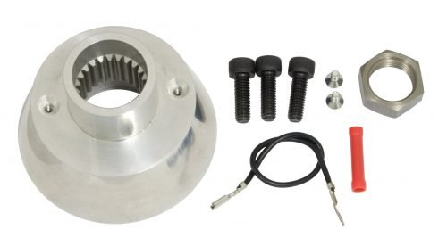 Banjo Steering Wheel Boss Kit 3-Bolt Mount with 24 Splines Fits Type 1 & Ghia 49-59