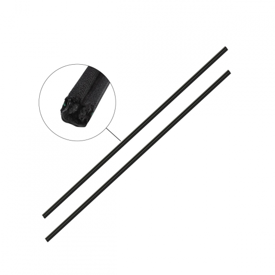 VW Felt Window channels- front left & right - 1965-77 Beetle - Super Beetle