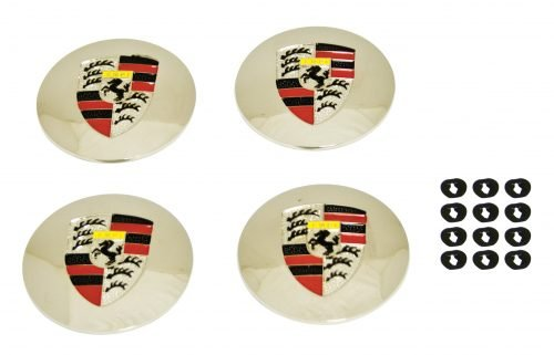 EMPI 3-Color Stallion Logo Crest, Set of 4 with Retainers