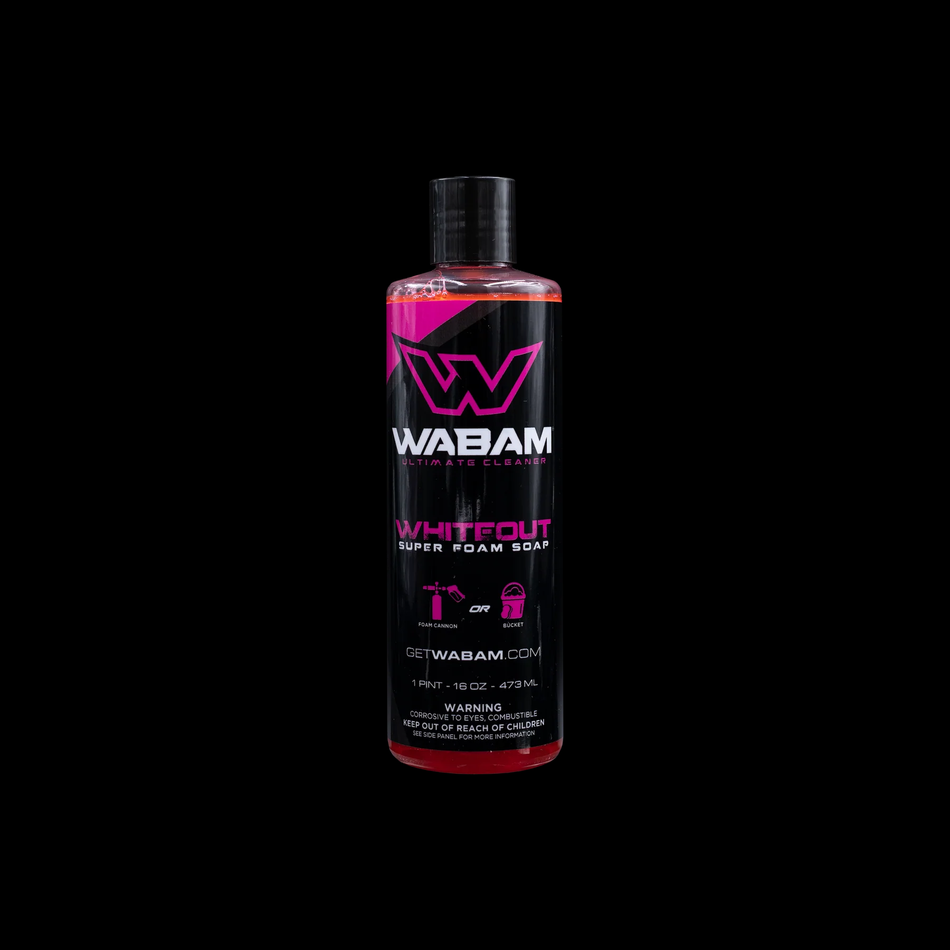 WABAM WHITEOUT SUPER FOAM SOAP