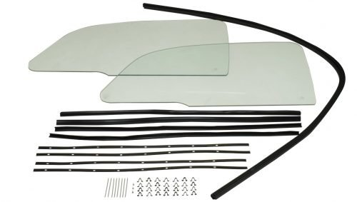 1 Piece Window Kit, Type 1 65-77, Snap-In Scrapers