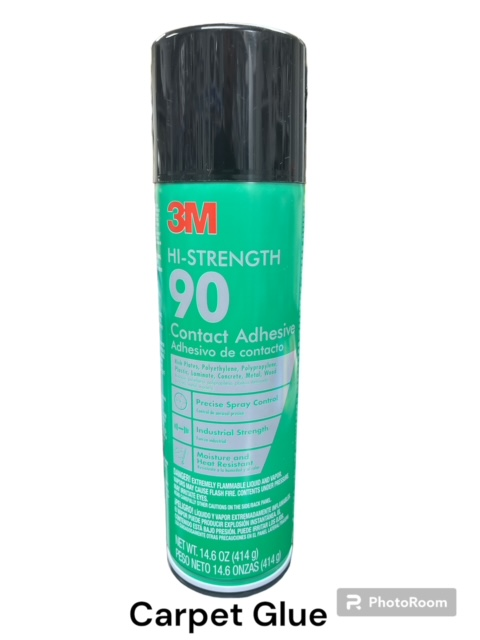 3M CARPET GLUE, SPRAY (HI-STRENGTH 90) 14.6 OZ