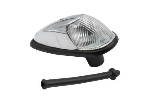 Turn Signal Assy., Left & Right, 58-63, Clear, Each (Chrome Plated Steel)