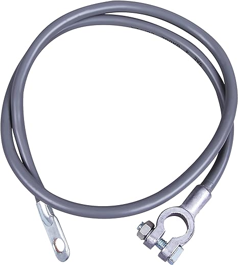 Cartman 4AWG 37-Inch Negative Battery Cable Cable, 4Gauge x 37"