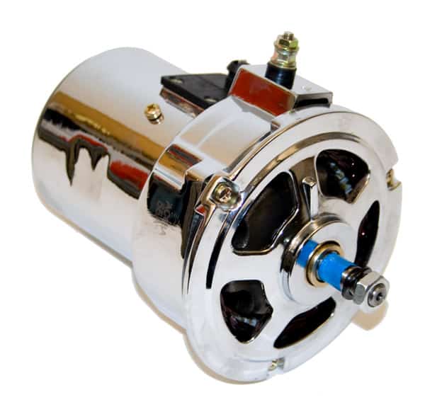 55 Amp Chrome Alternator