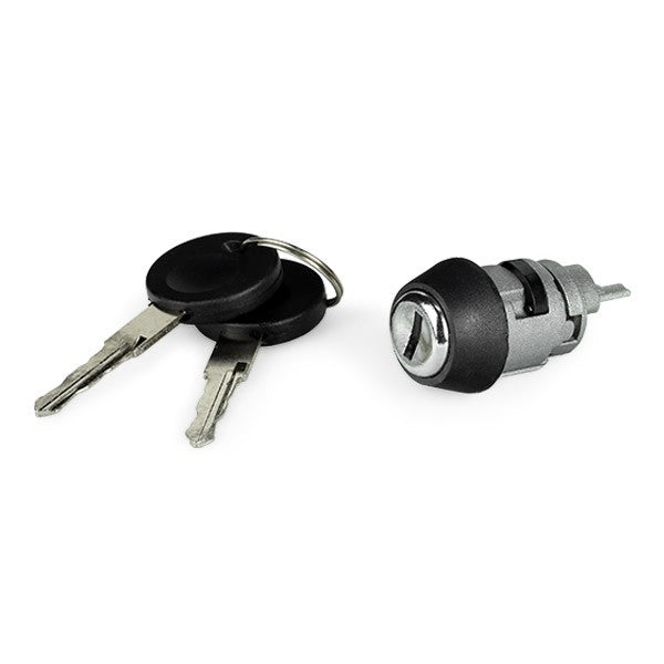 IGNITION SWITCH LOCK CYLINDER WITH KEYS - BEETLE 71-79 / GHIA 71-74 / TYPE-3 71-74 / BUS 71-79 / VANAGON 80-91 (VARIOUS WATERCOOLED MODELS 80-92)