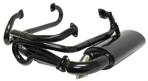 Sideflow Merged Exhaust System with Muffler, Type 1 66-73 Upright Engines Only, 1300-1600cc