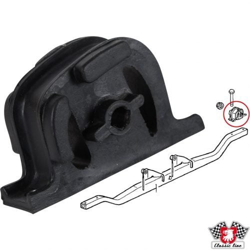ENGINE MOUNT T-II 1968-71