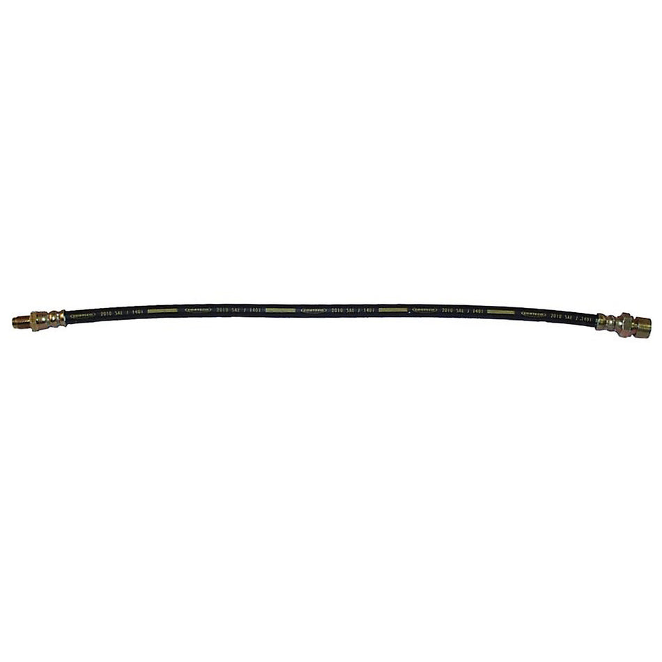 RUBBER BRAKE HOSE - FRONT - 480MM - M/F ENDS - LEFT OR RIGHT - BEETLE 50-64 - GHIA 56-64 - BUS 50-55