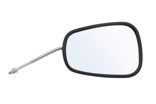 Mirror, Type 2, 55-67, Fits Left or Right, Each (Elephant Ear Style) Black trim around glass, 211857513EE