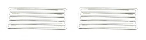 2-Piece Grille Set, Aluminum, Type 1