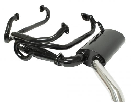 Sideflow Merged Exhaust System with Muffler.