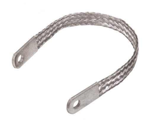Braided Ground Strap - Chassis, 12"
