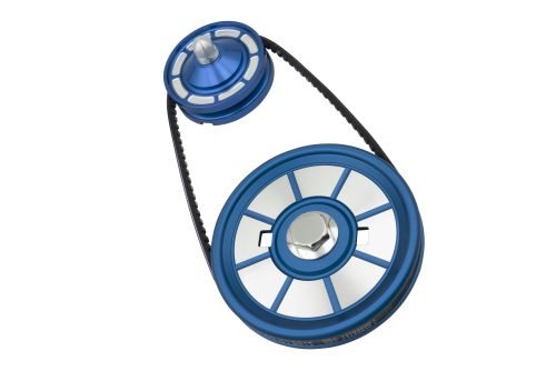 EMPI Color Matched Pulley Kit, Blue