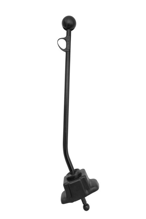EMPI Trigger Shifters with Reverse Lock-Out, Black Powder-Coated Finish, Type 2 1960-1979, Extra Long Style, 23.5” O.A.L