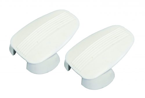 Coat Hooks, Type 1 61-67, White, Each