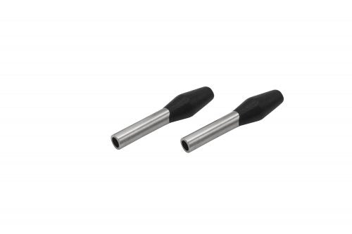 Door Lock Pulls, Black, 67-79, Pair