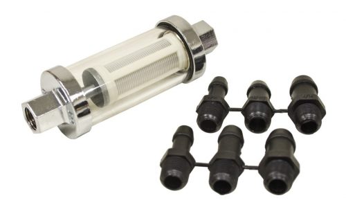Fuel Filter Only with 1/4", 5/16", and 3/8" fittings