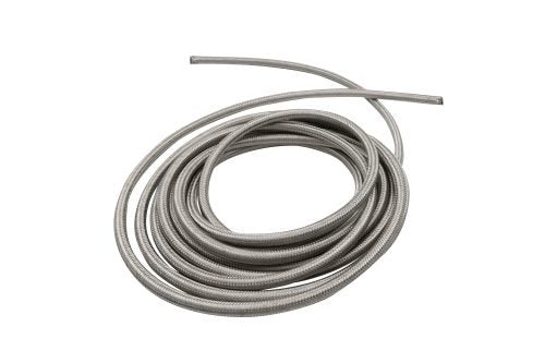 Braided Stainless Line 1/4" x 25' Length, Boxed