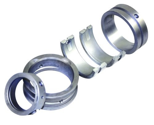 Mahle Main Bearing Set, 1.00 mm Case STD Crank, STD Thrust, 1200-1600, Aluminum Center