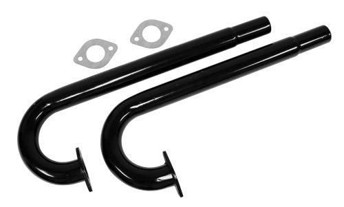 Heater Box J-Tubes with Gaskets, Black : Pair, Bagged, 113251240