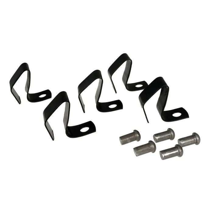 HUBCAP CLIPS & RIVETS VW TYPE 1 46-65 TYPE 2 50-70 KARMANN GUIA 56-65 THING 73-74