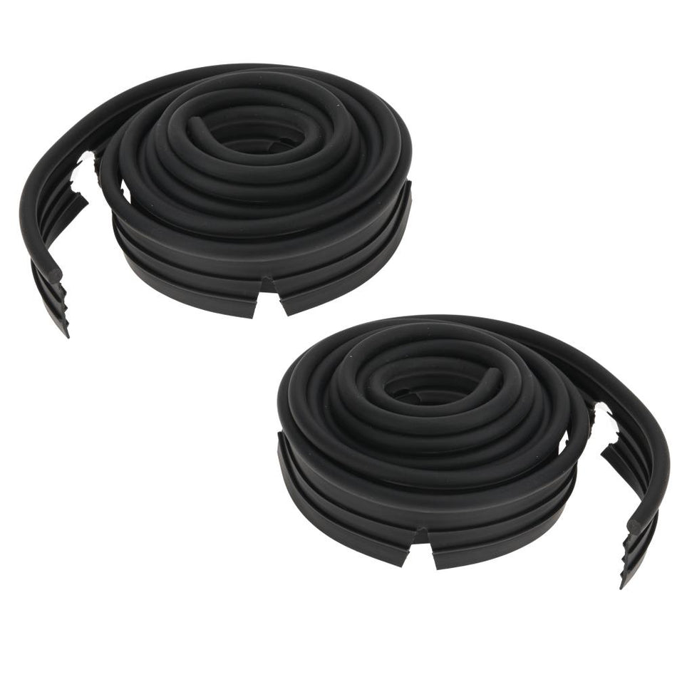 FENDER BEADING, (Black), Front & Rear, Beetle 47-78, Super Beetle 71, 79 (Per Pair)
