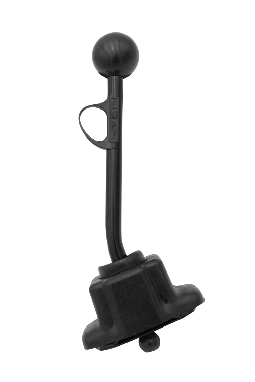 EMPI Trigger Shifters with Reverse Lock-Out, Black Powder-Coated Finish, Type 1 & Ghia, Short Style, 12” O.A.L