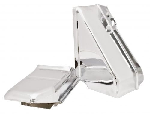 Chrome Stock Style Valve Covers, Set (2)