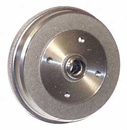 BRAKE DRUM, Front, 4 Hole, Type I 1968-78 (Except Super Beetle), Karmann Ghia 68-74 (Brazil)