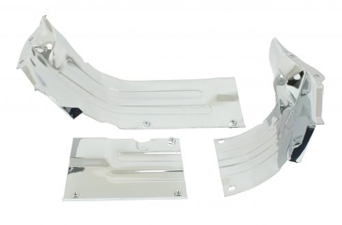 Air Deflector Plate, Left, Black, Each