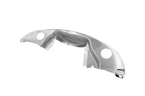 Rear Tin, without Hose, without Heat Riser, Chrome