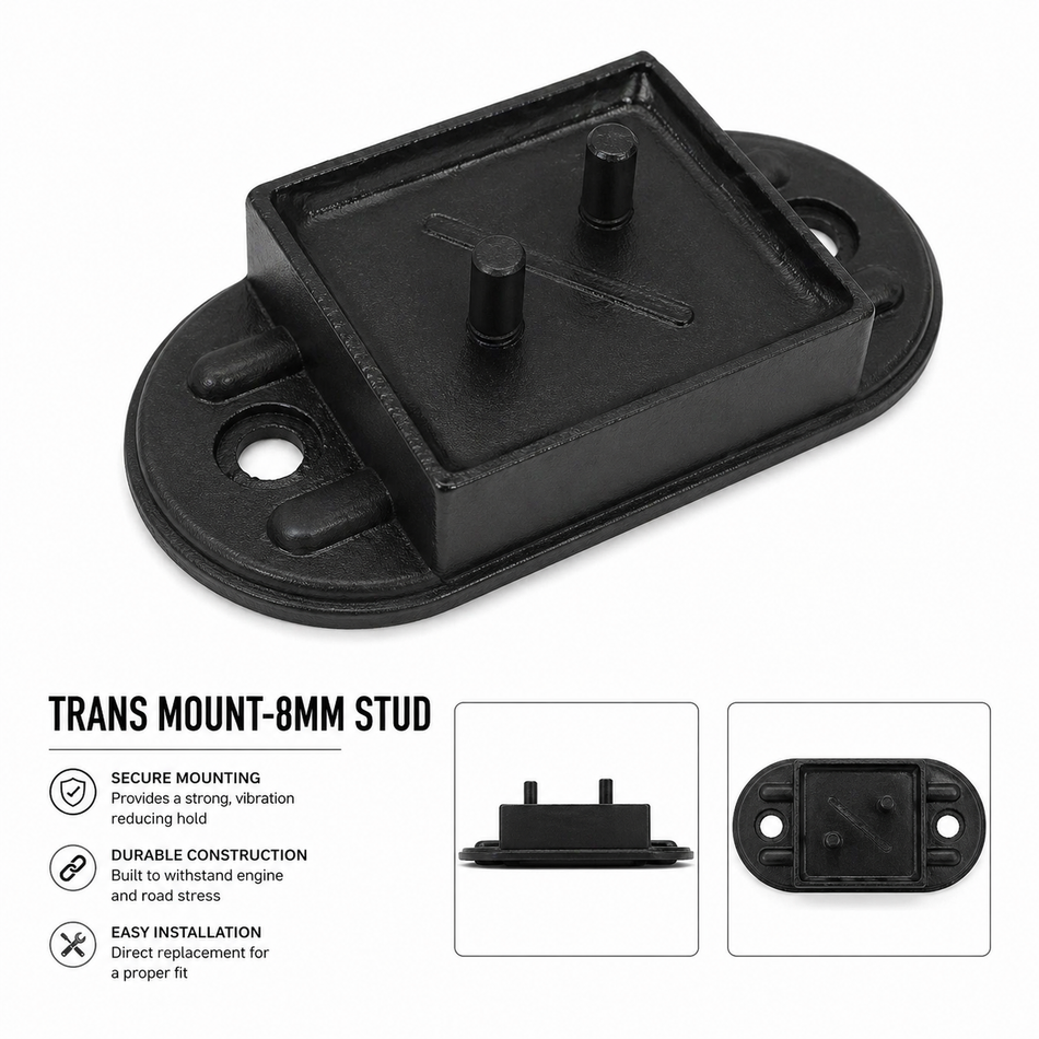 TRANS MOUNT-8MM STUD